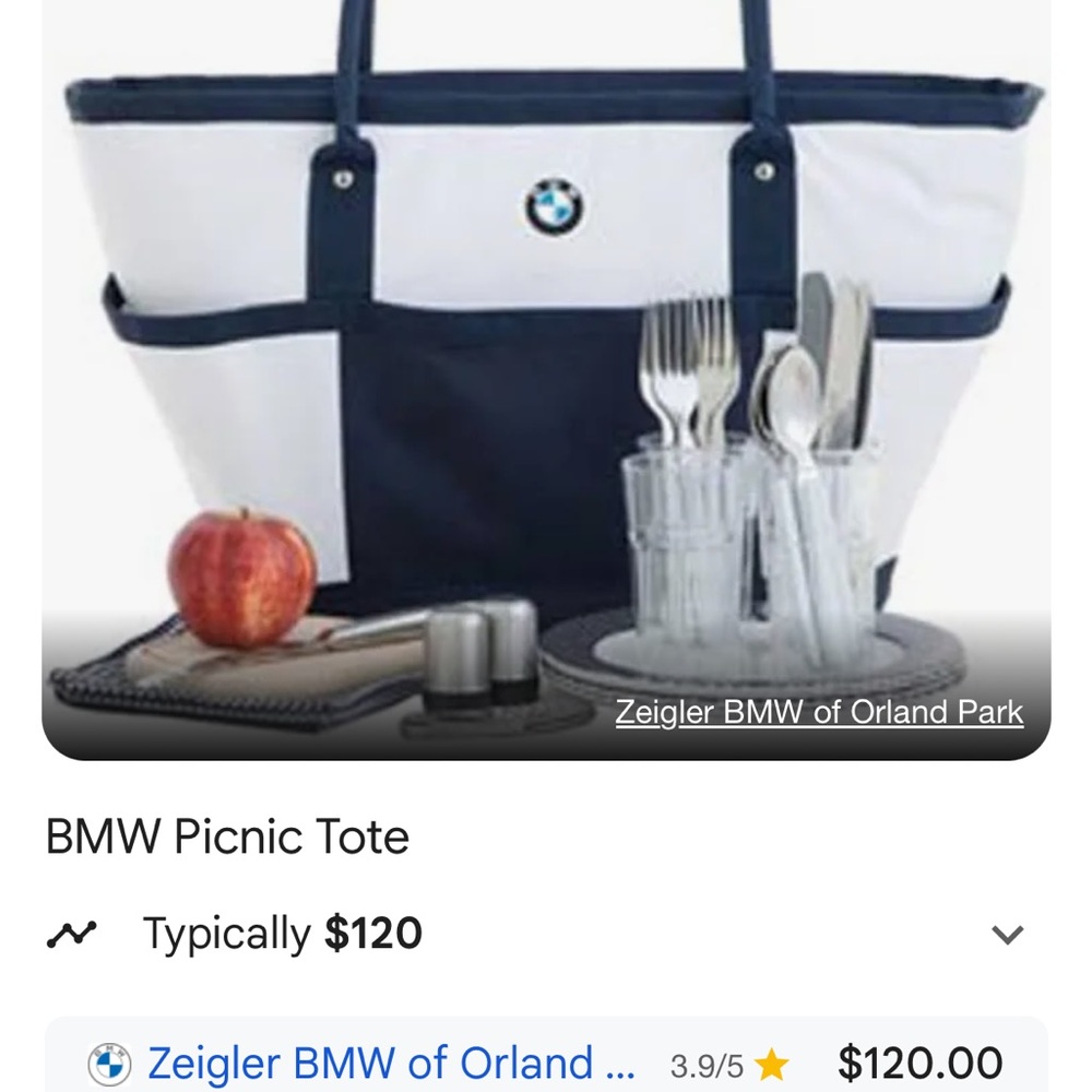 BMW Picnic Tote